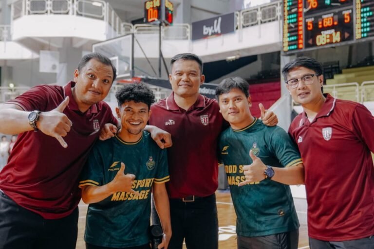Tim GOOD SPORT MASSAGE bersama tim olahraga Medan
